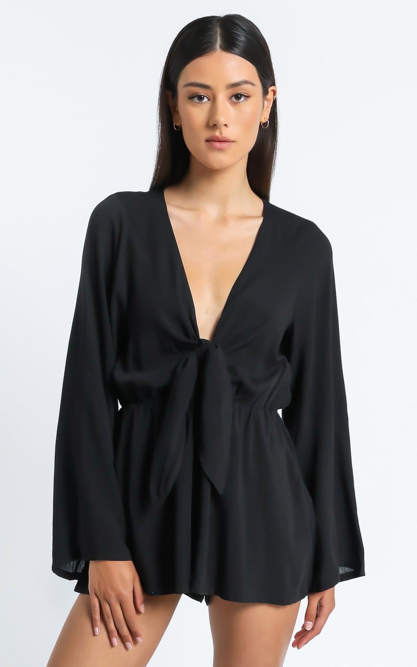 Genesis Playsuit in Black