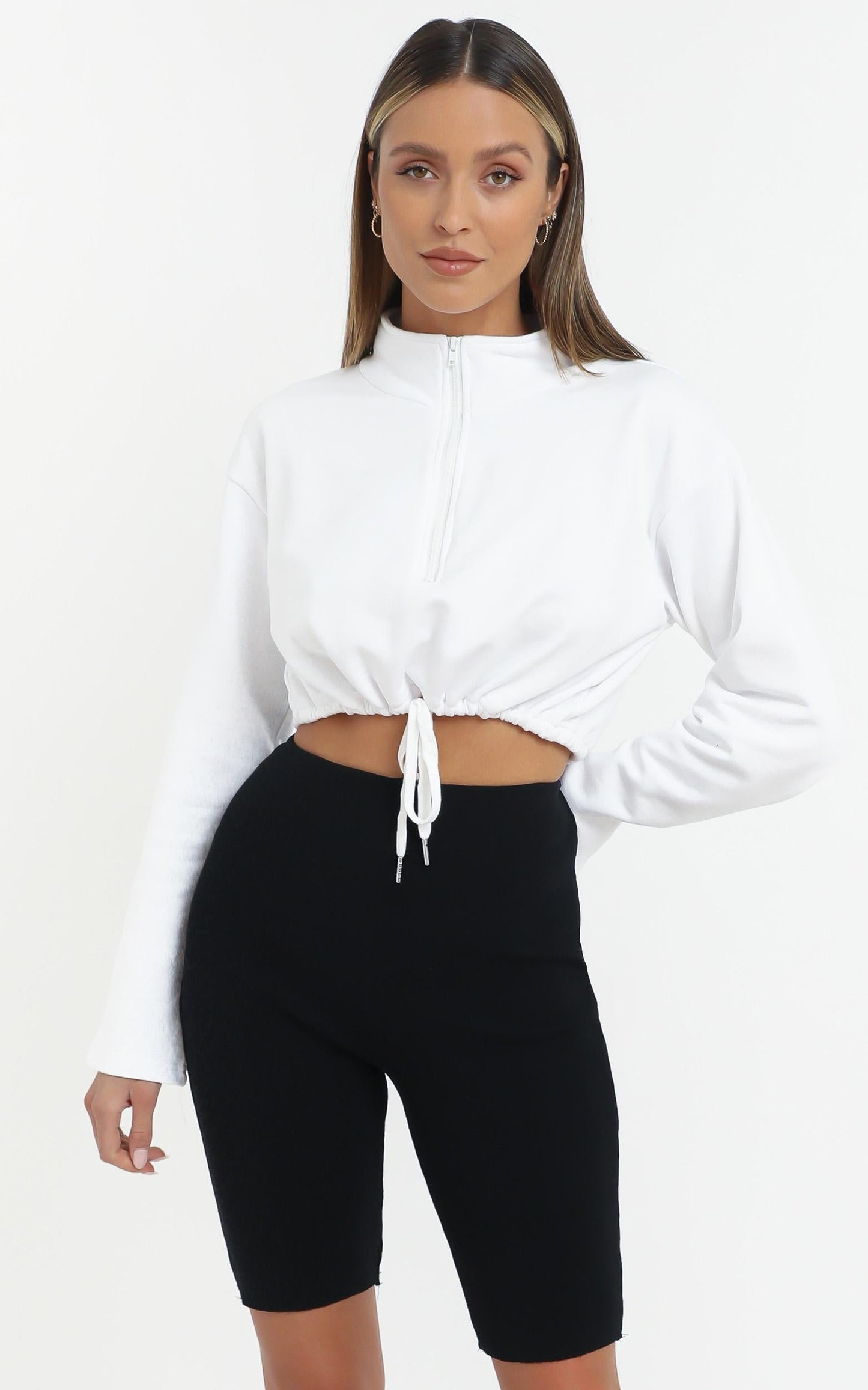 Justice Top in White