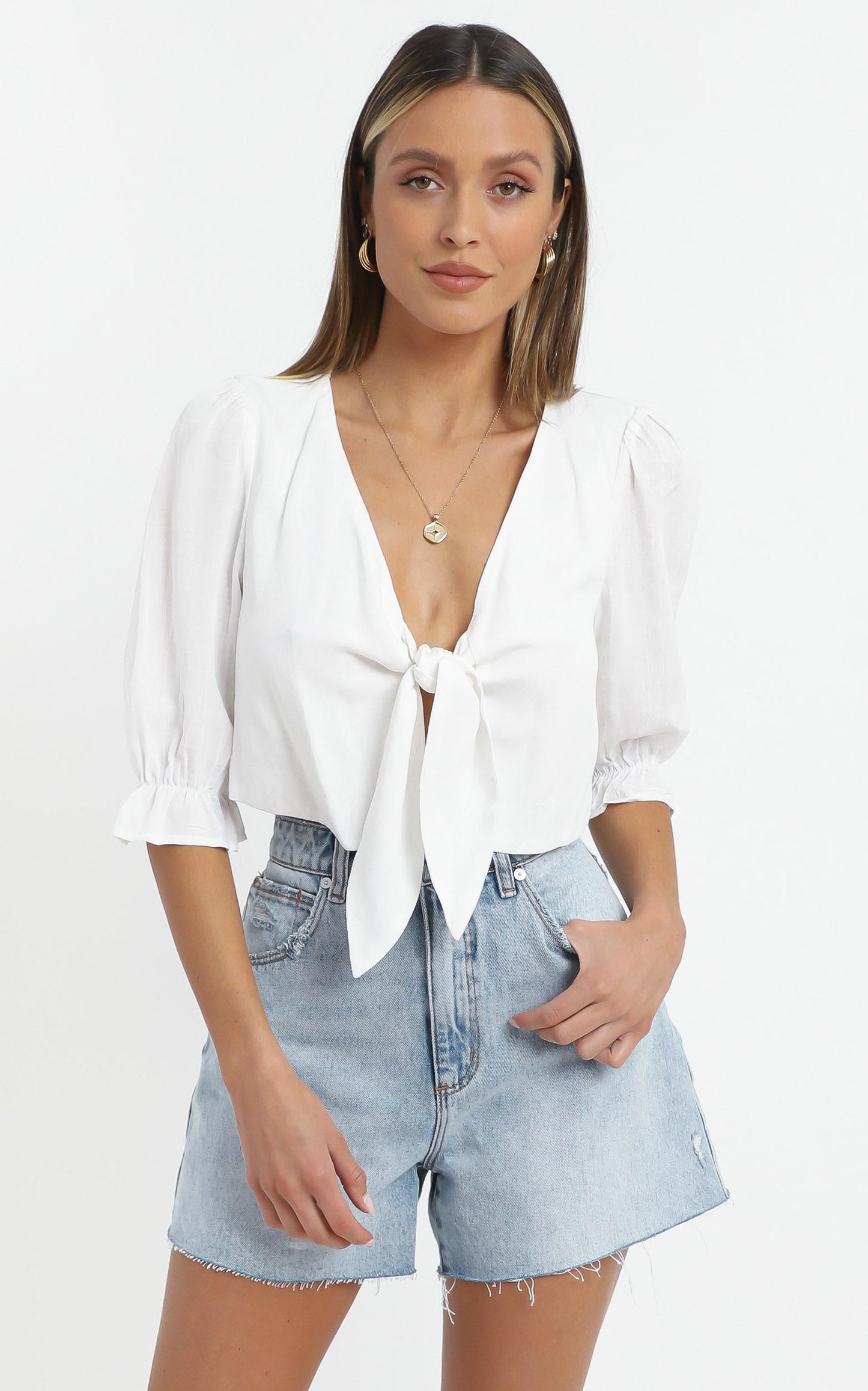 Kailani Top in White
