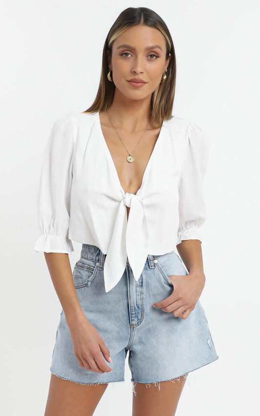 Kailani Top in White
