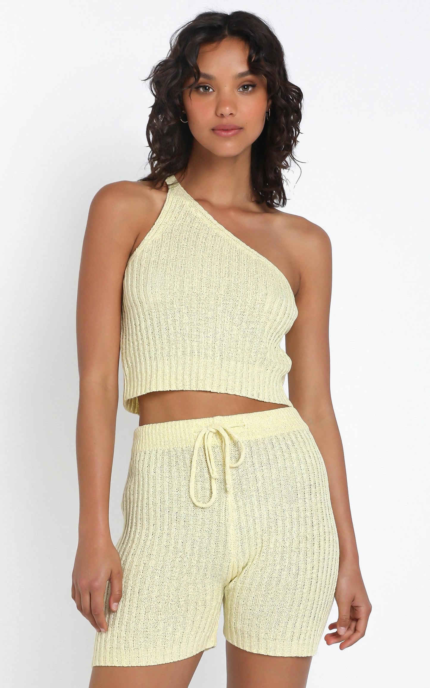 Kerry Knit Top in Yellow
