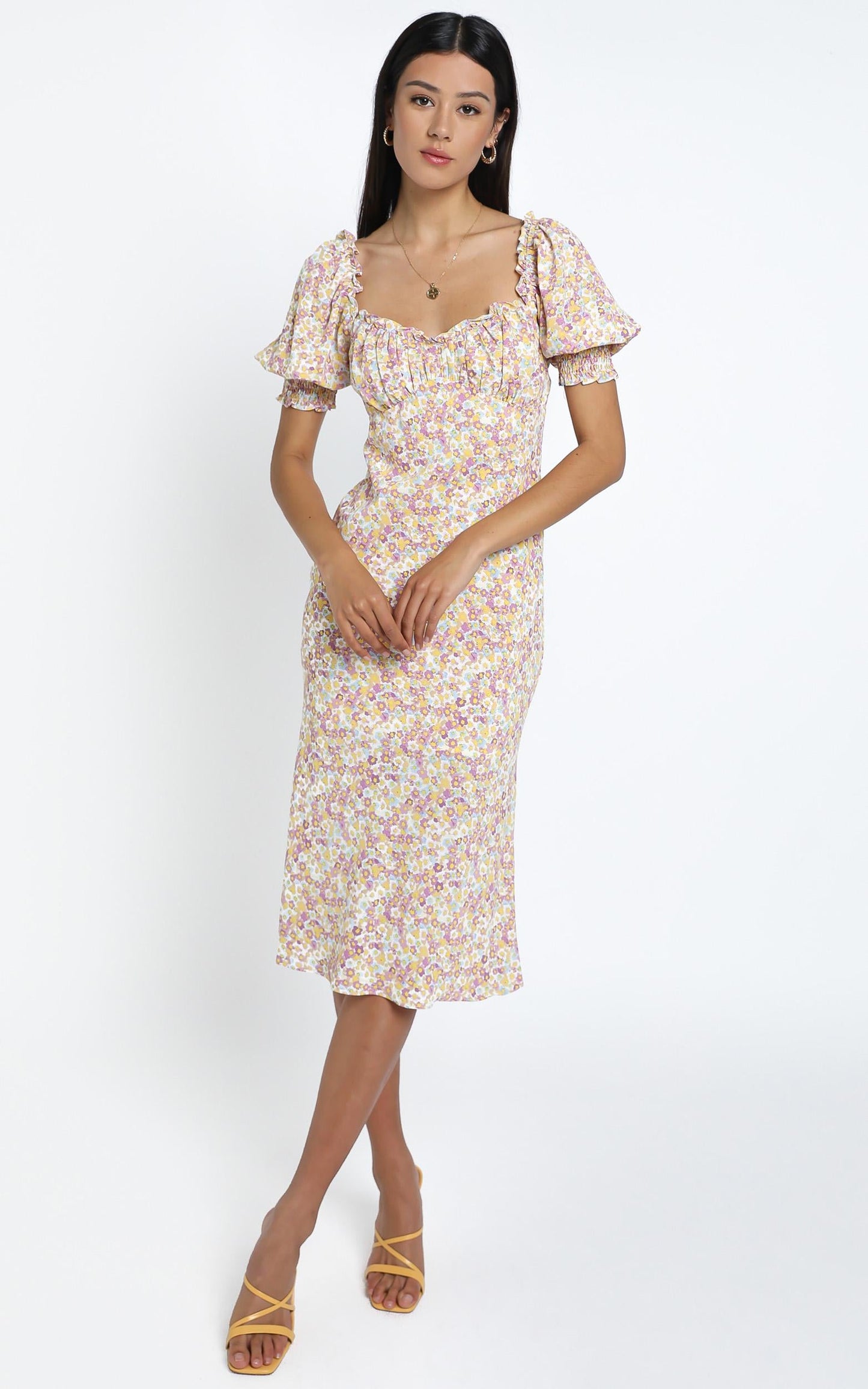 Koby Dress in Pink Floral
