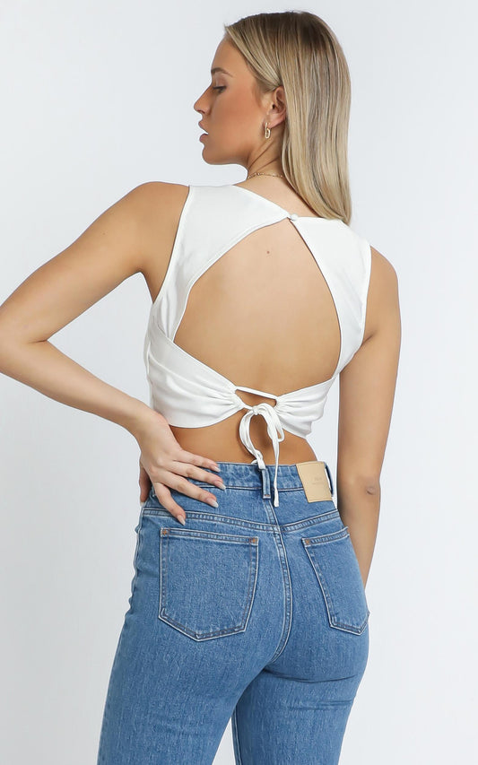 Krissy Top in White