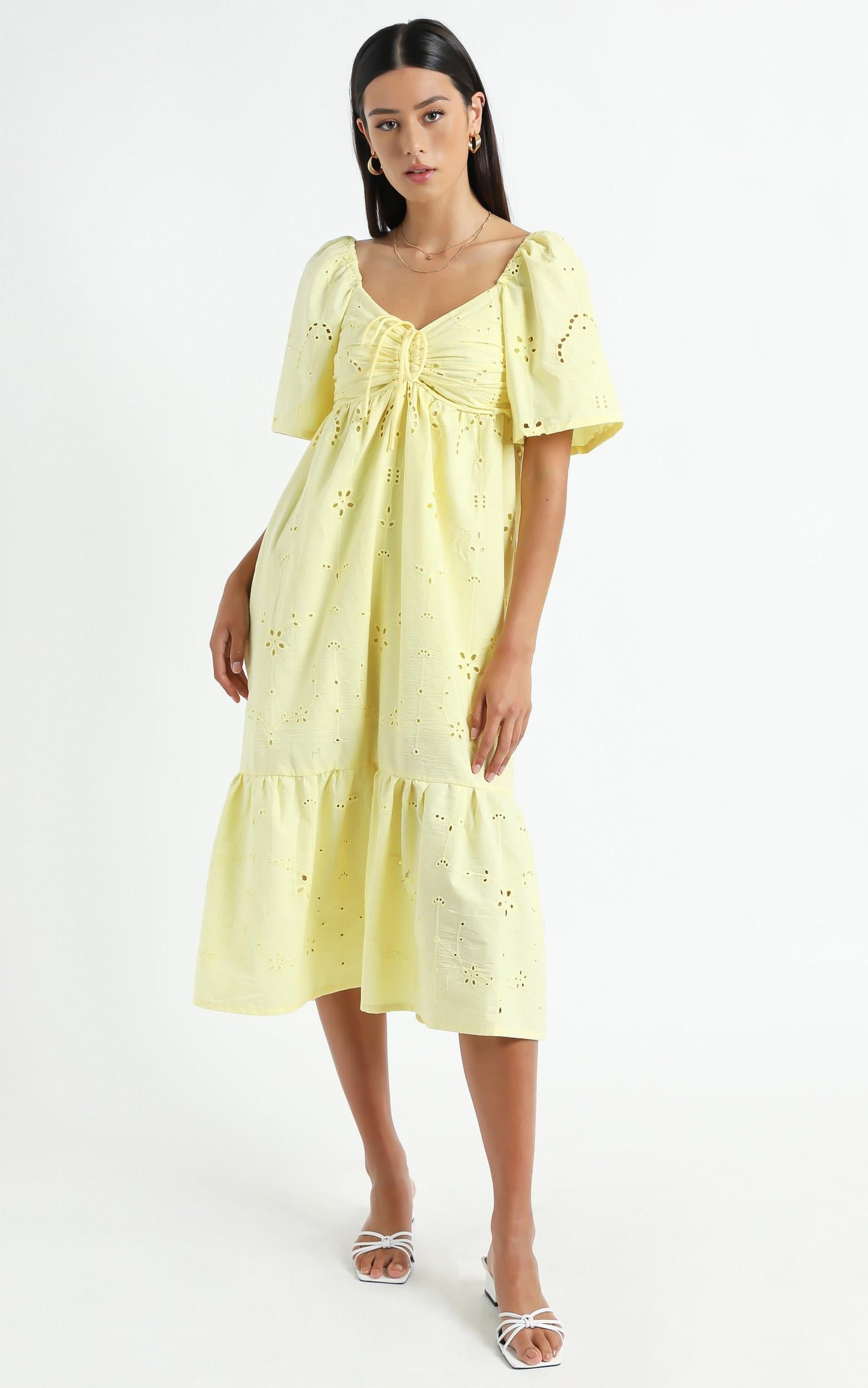 Lillianna Dress in Yellow