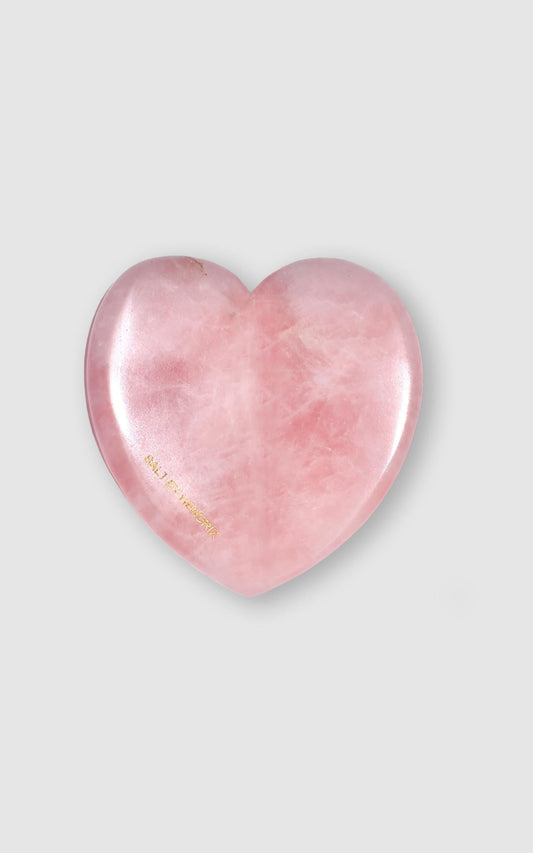 Salt By Hendrix - Rose Quartz Love Gua Sha in Rose