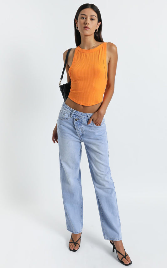 Lioness - Lowrider Denim Jean in Blue Denim