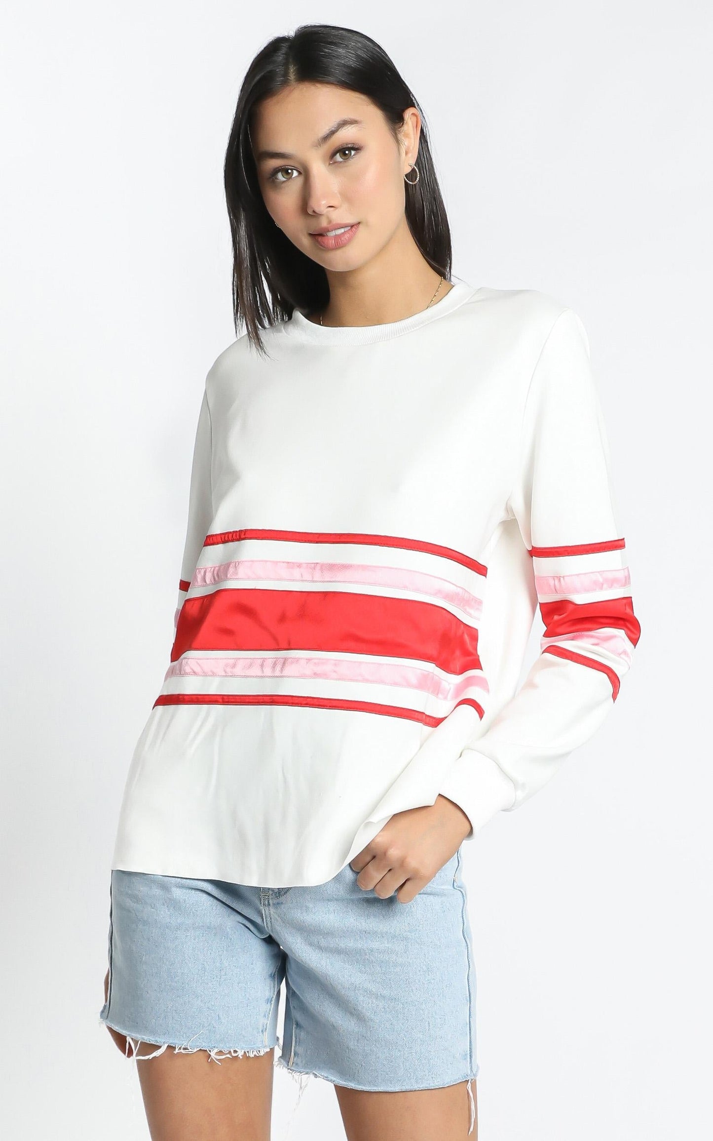 Zya The Label - Macaron Top in White