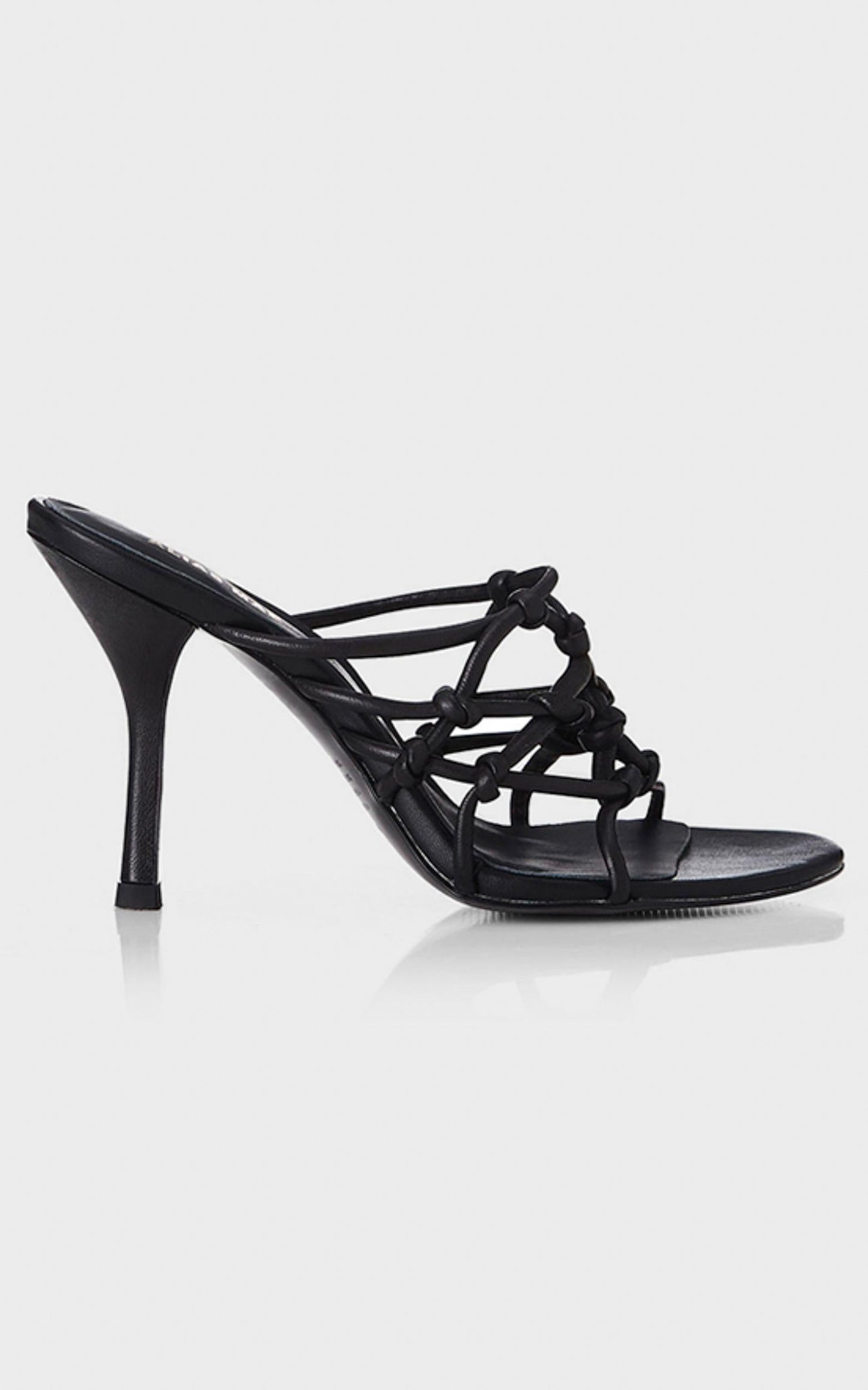 Alias Mae - Meg Heels in Black Leather