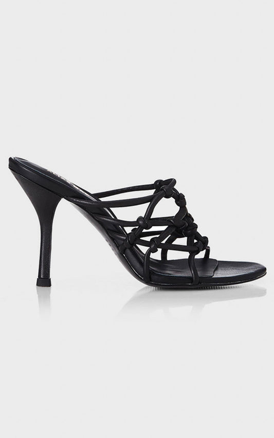 Alias Mae - Meg Heels in Black Leather