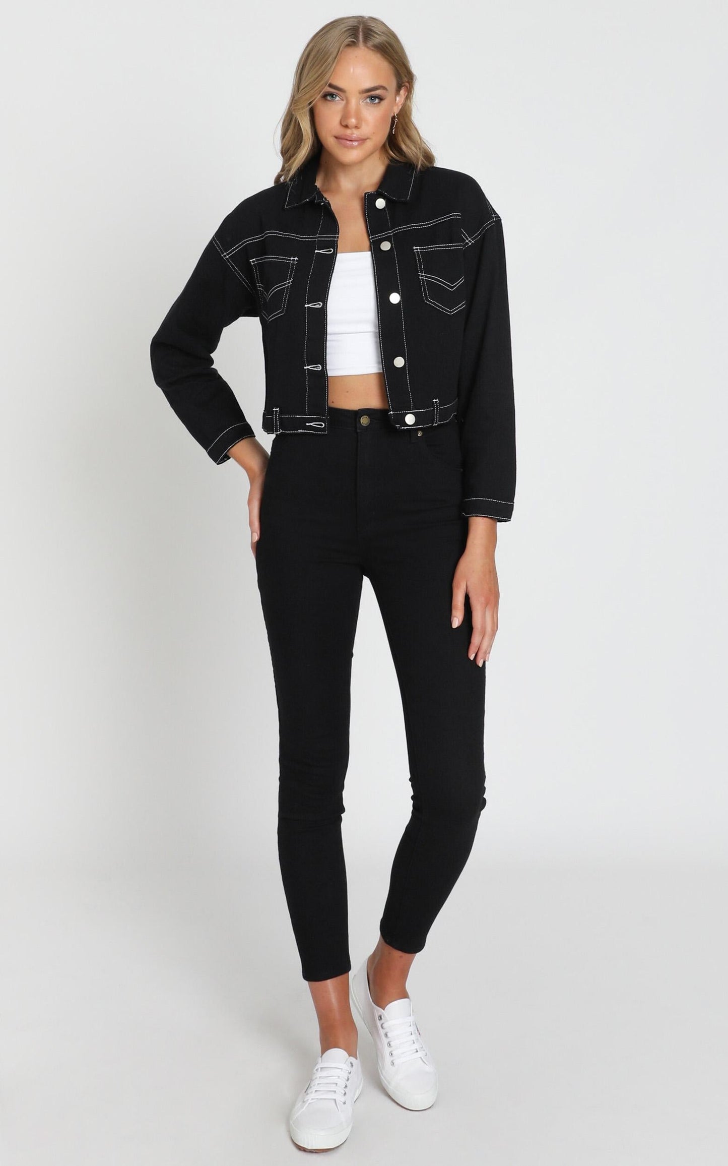 More The Merrier Jacket in Black