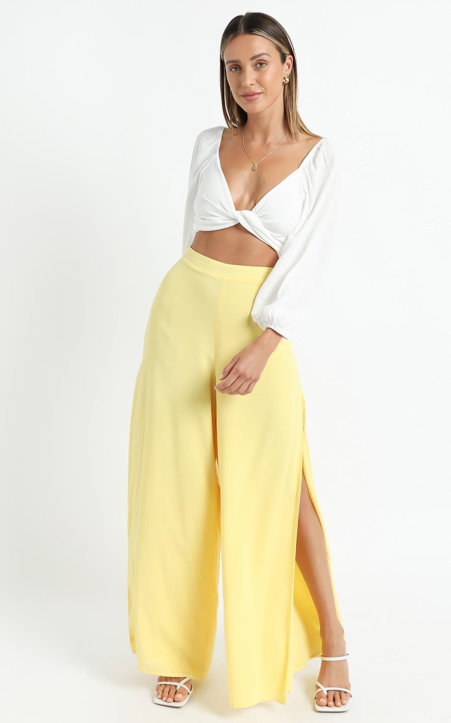 Narissa Pants in Lemon