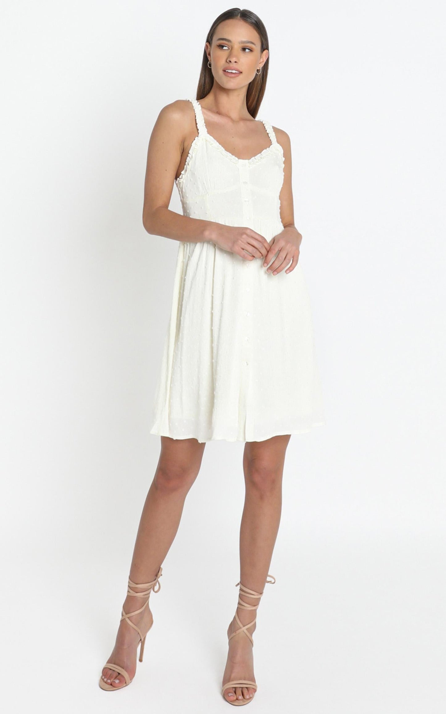 Rosanna Dress in White