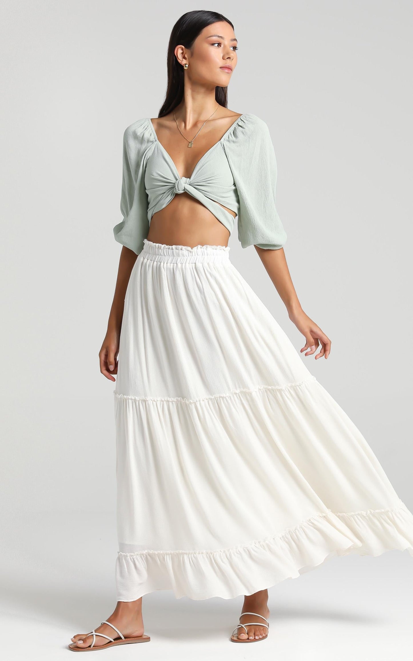 Thessy Skirt in Cream
