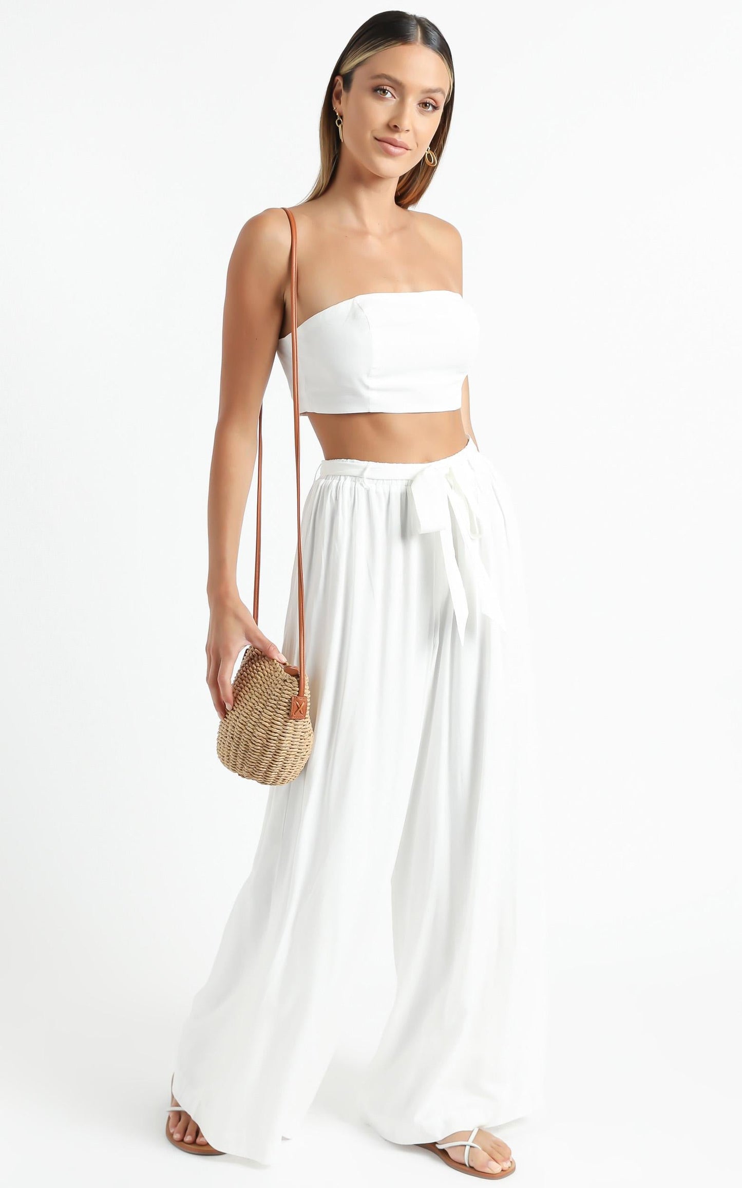 Askania Two Piece Set in White