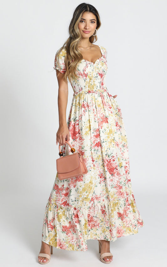 Sonia Dress in Multi Floral