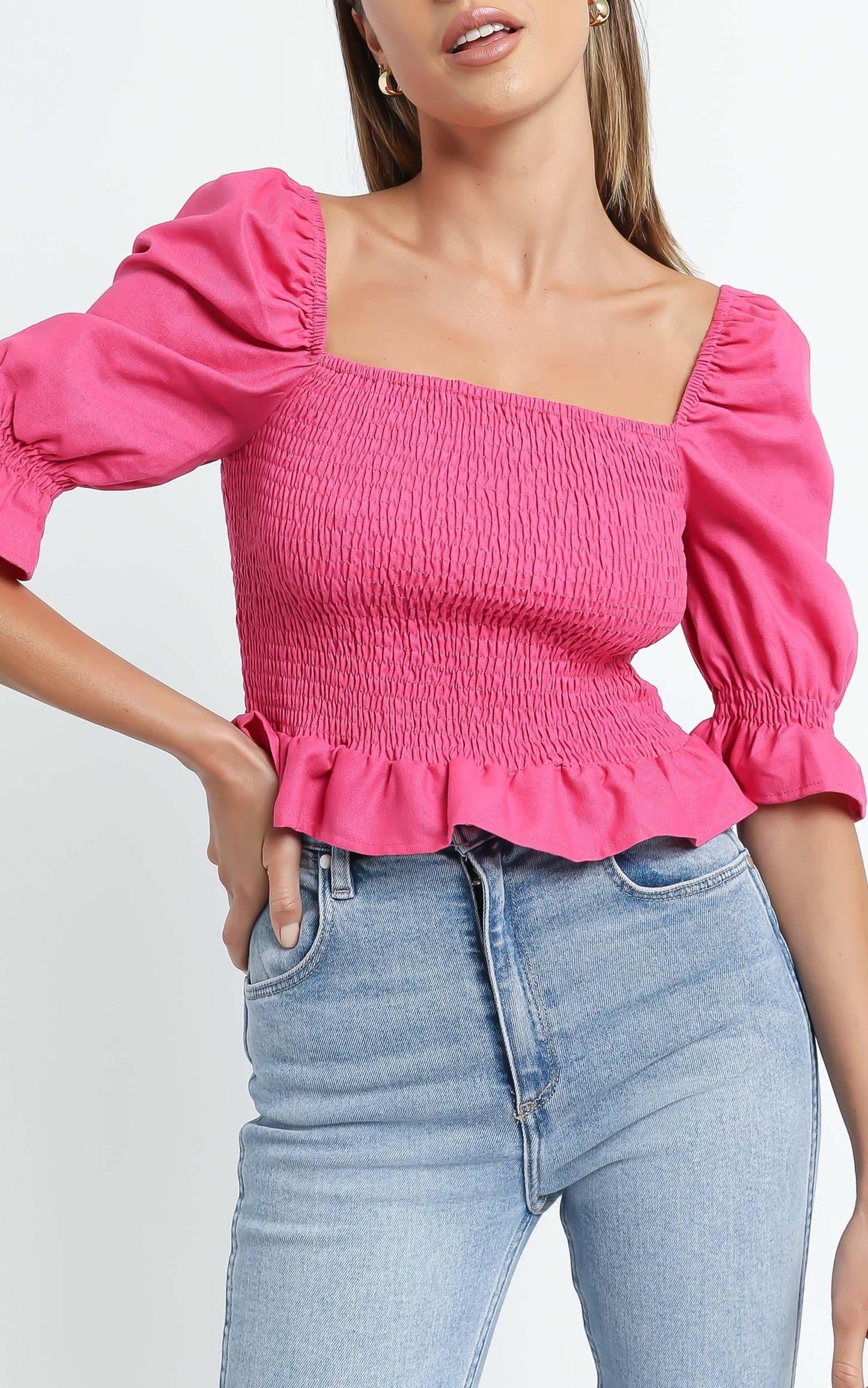 Adabella Top in Berry