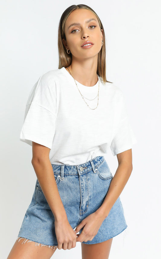 Mystique Tee in White