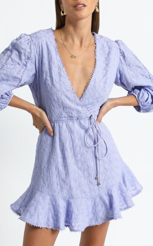 Aife Dress in Lilac