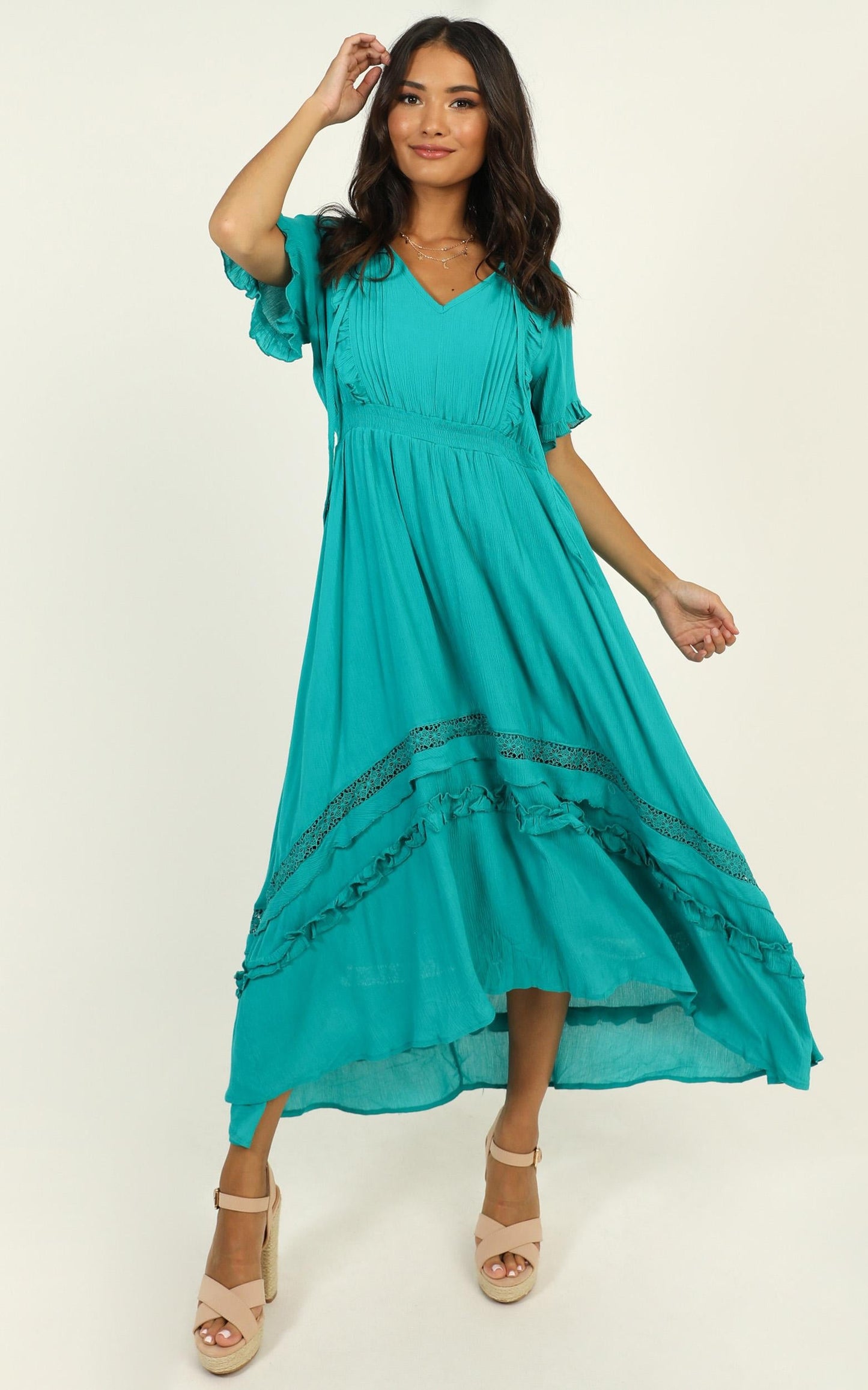 Sunday Sunsets Dress In Blue
