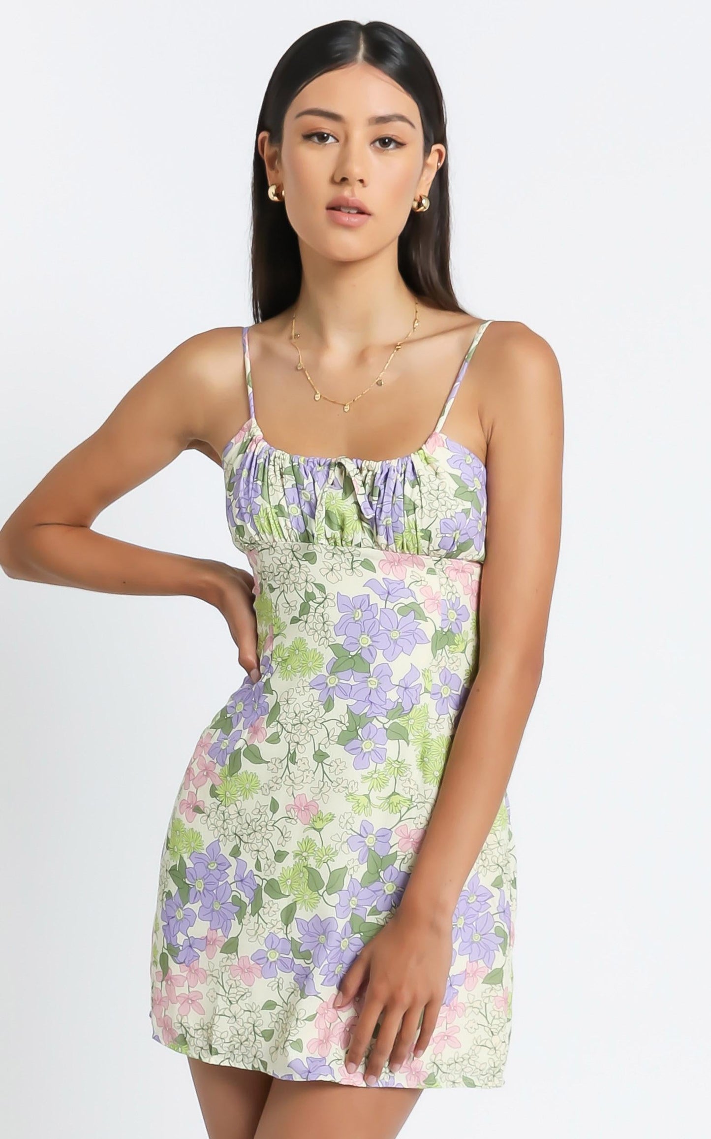 Sunday Session Dress in Garden Floral
