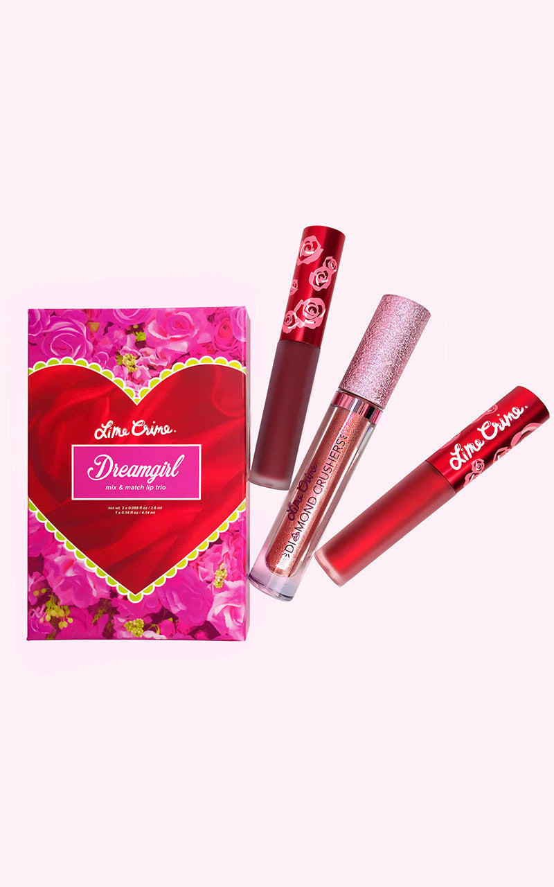 Lime Crime - Liquid Lipstick Trio in Dream Girl