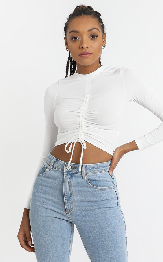 Dilan Top in White
