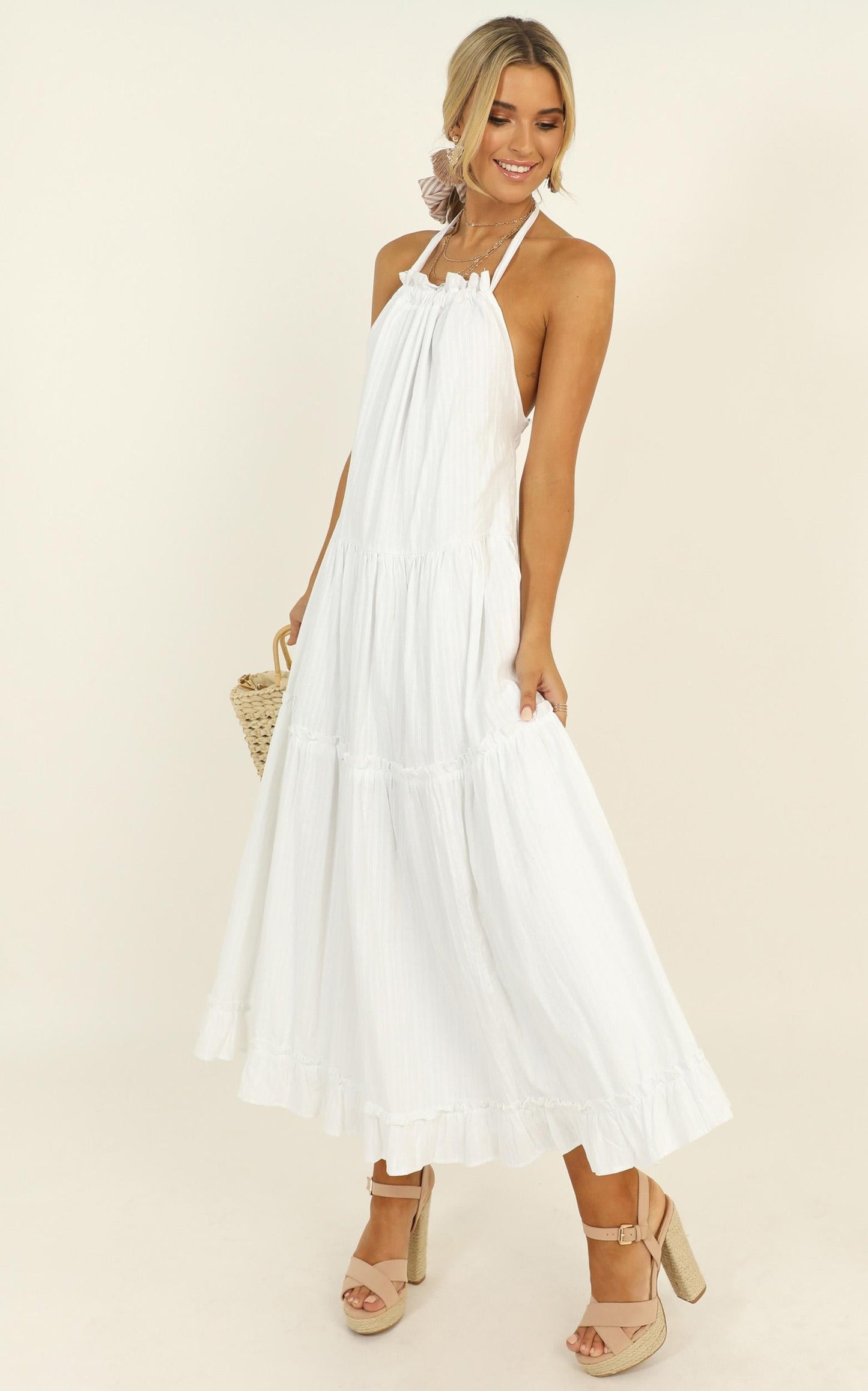 Where You Belong Dress In White