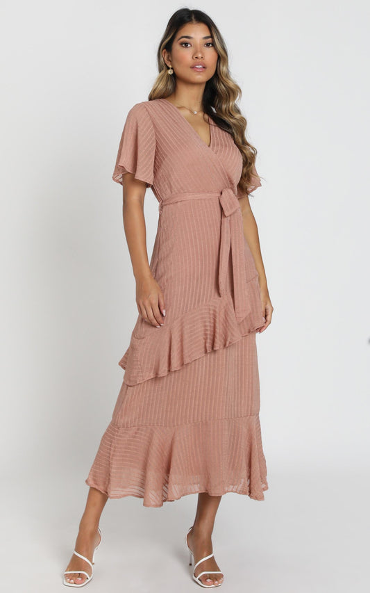 Alba Dress In Mauve