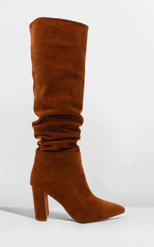 Billini - Willow Boots In Chestnut Micro