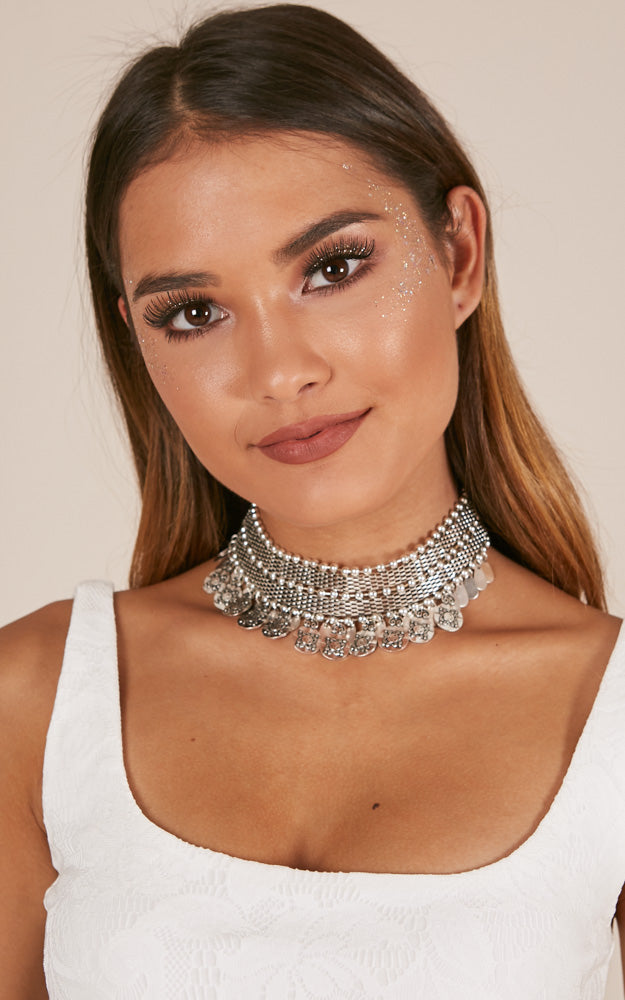 Byron Bliss choker in silver