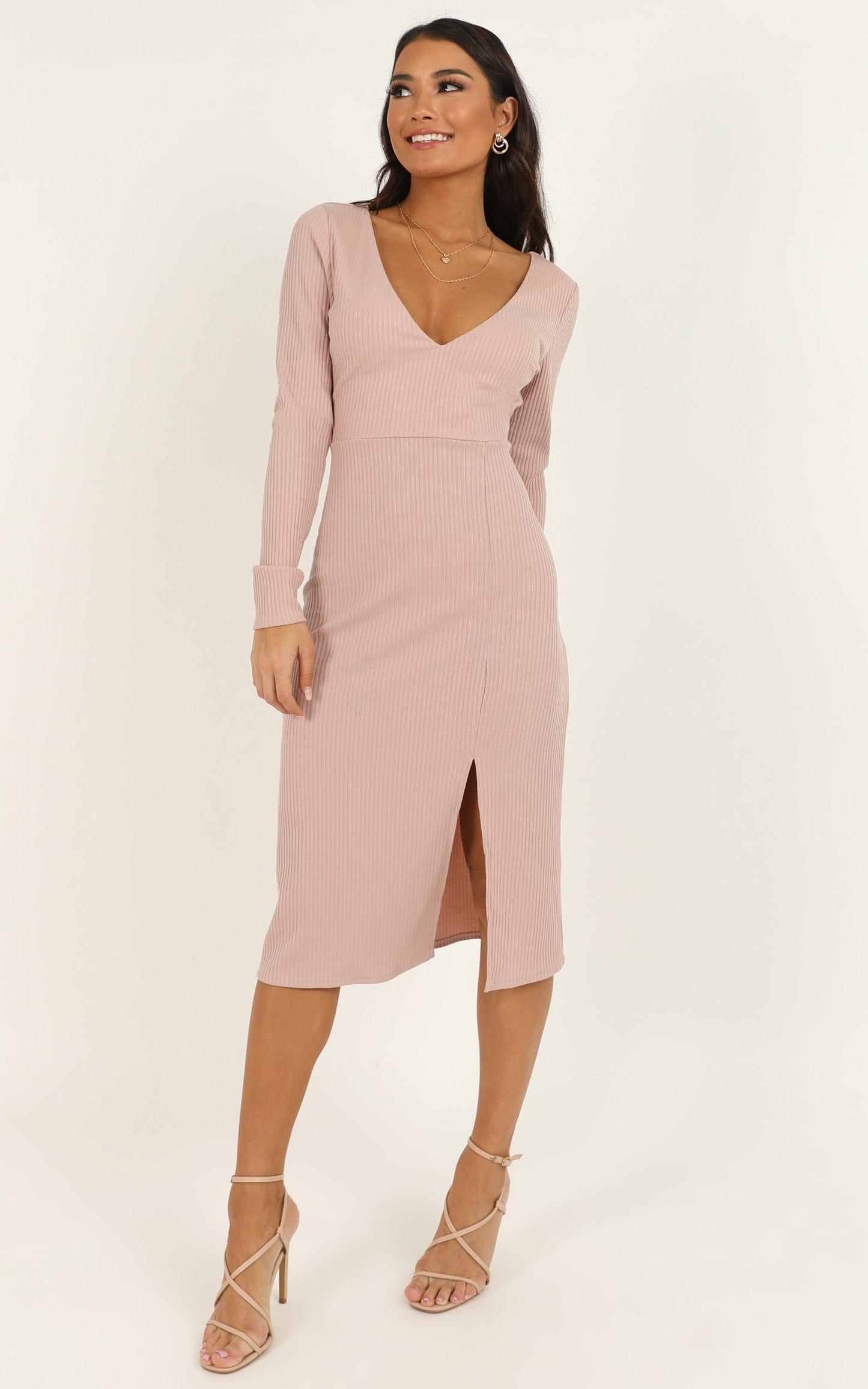 Clone Me Dress In blush