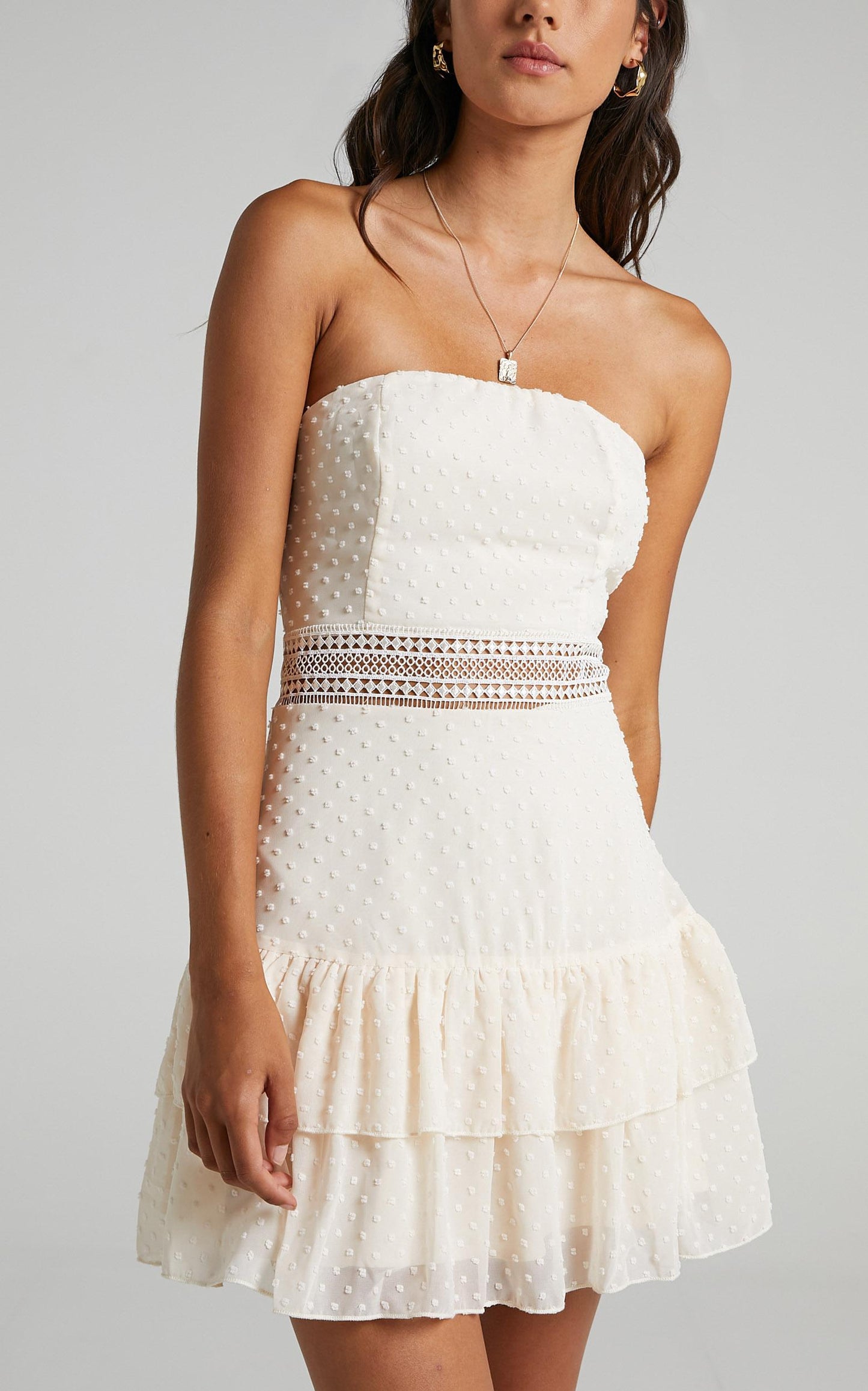 Janelle Dress in Cream