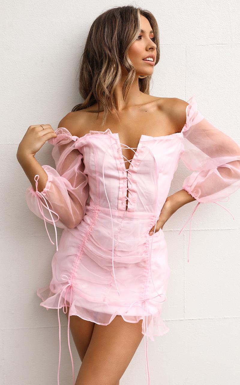 Lioness - Feng Shui Dress in Pink