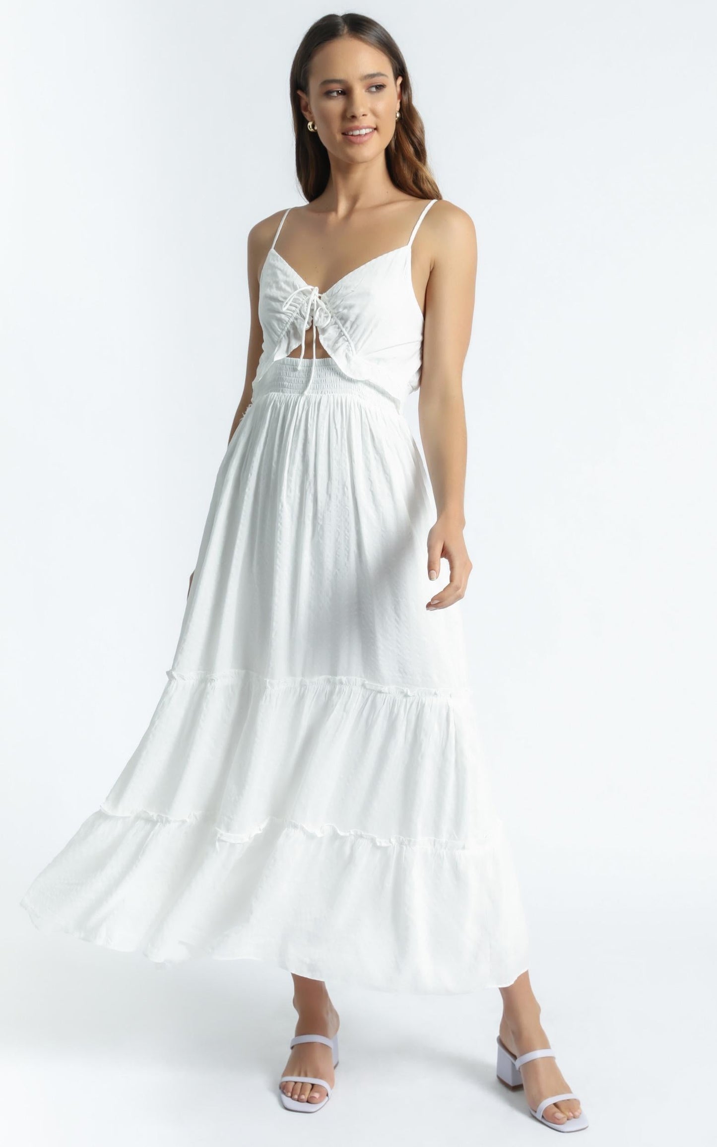 Frida Dress in White