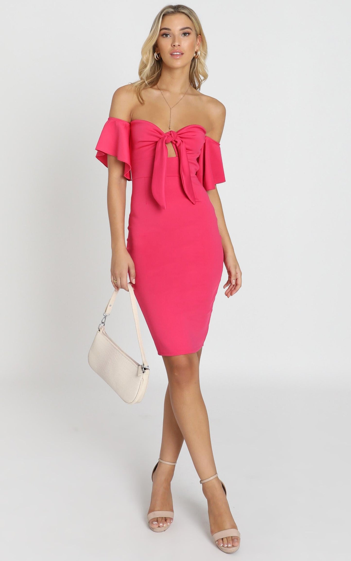Guest Edit Dress in Berry
