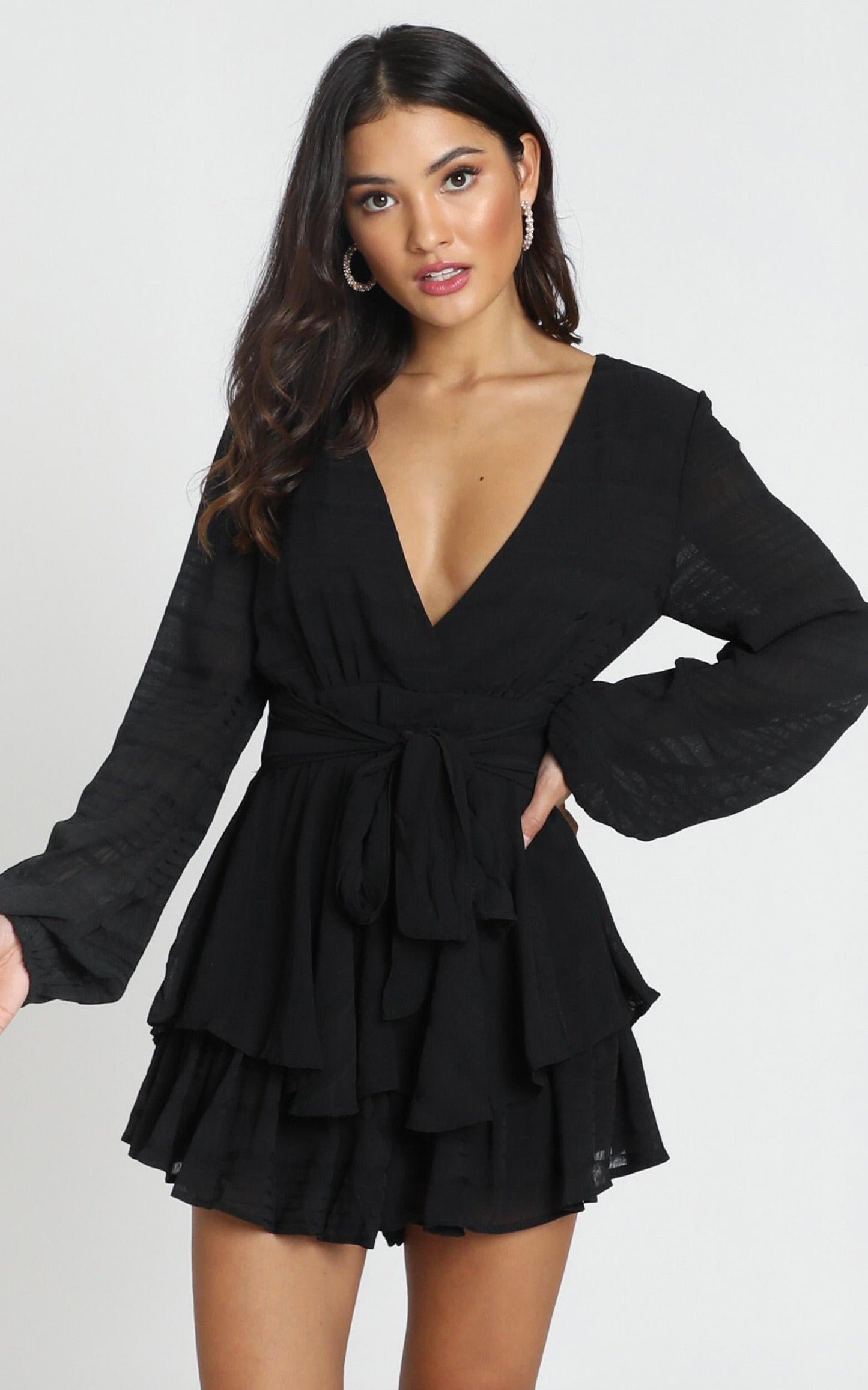Hamilton Playsuit in Black