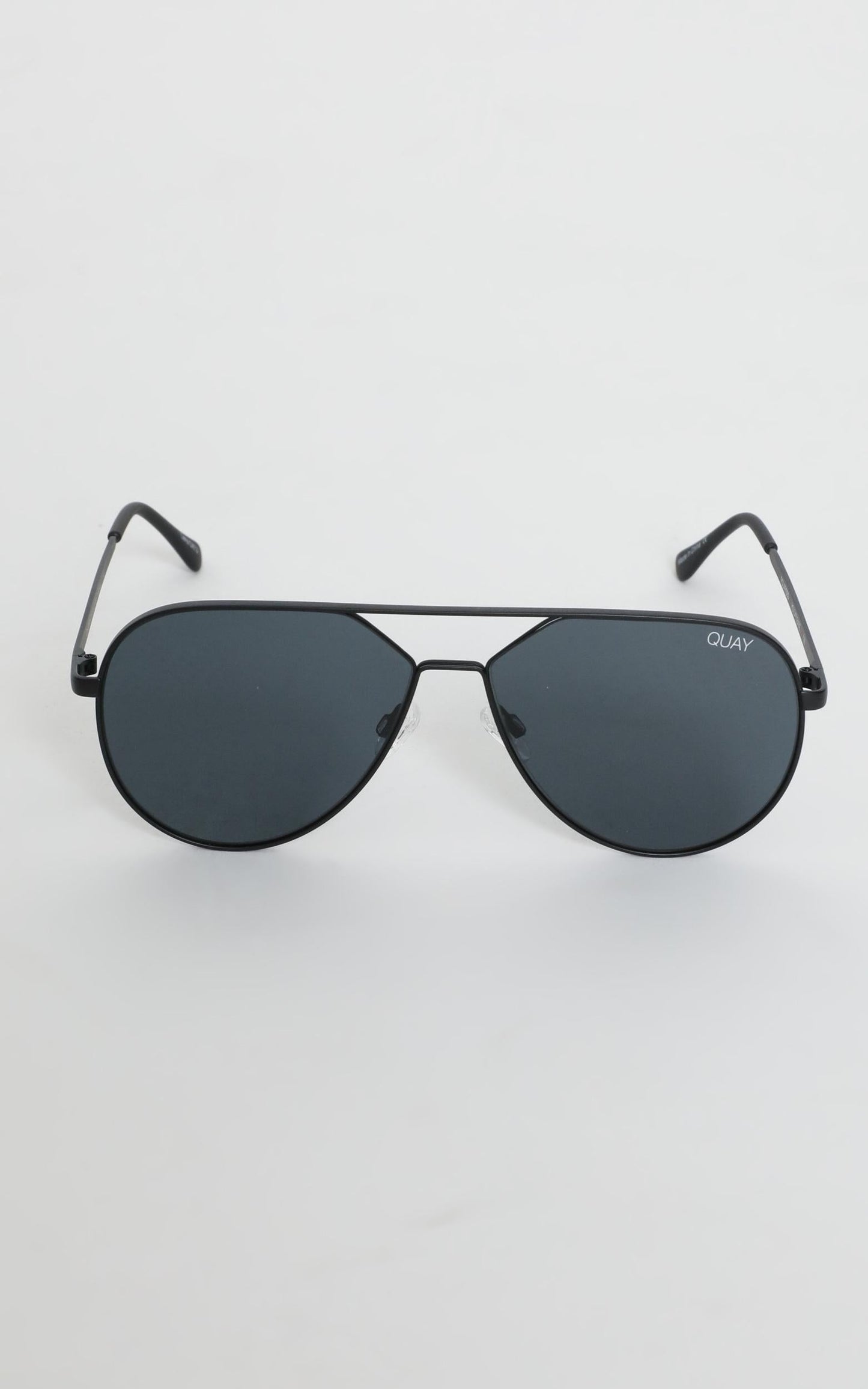 Quay X Lizzo - Hold Please Sunglasses in Black and Smoke Lens
