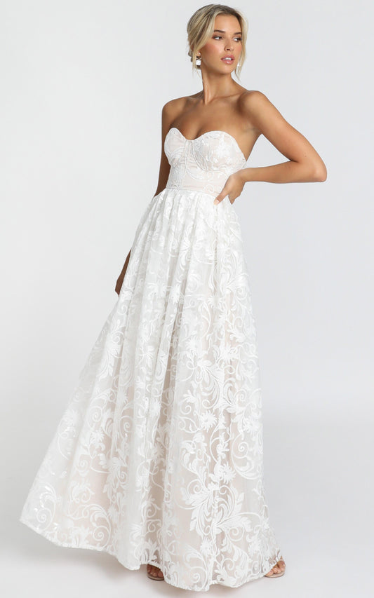 Its a Vow Gown In White