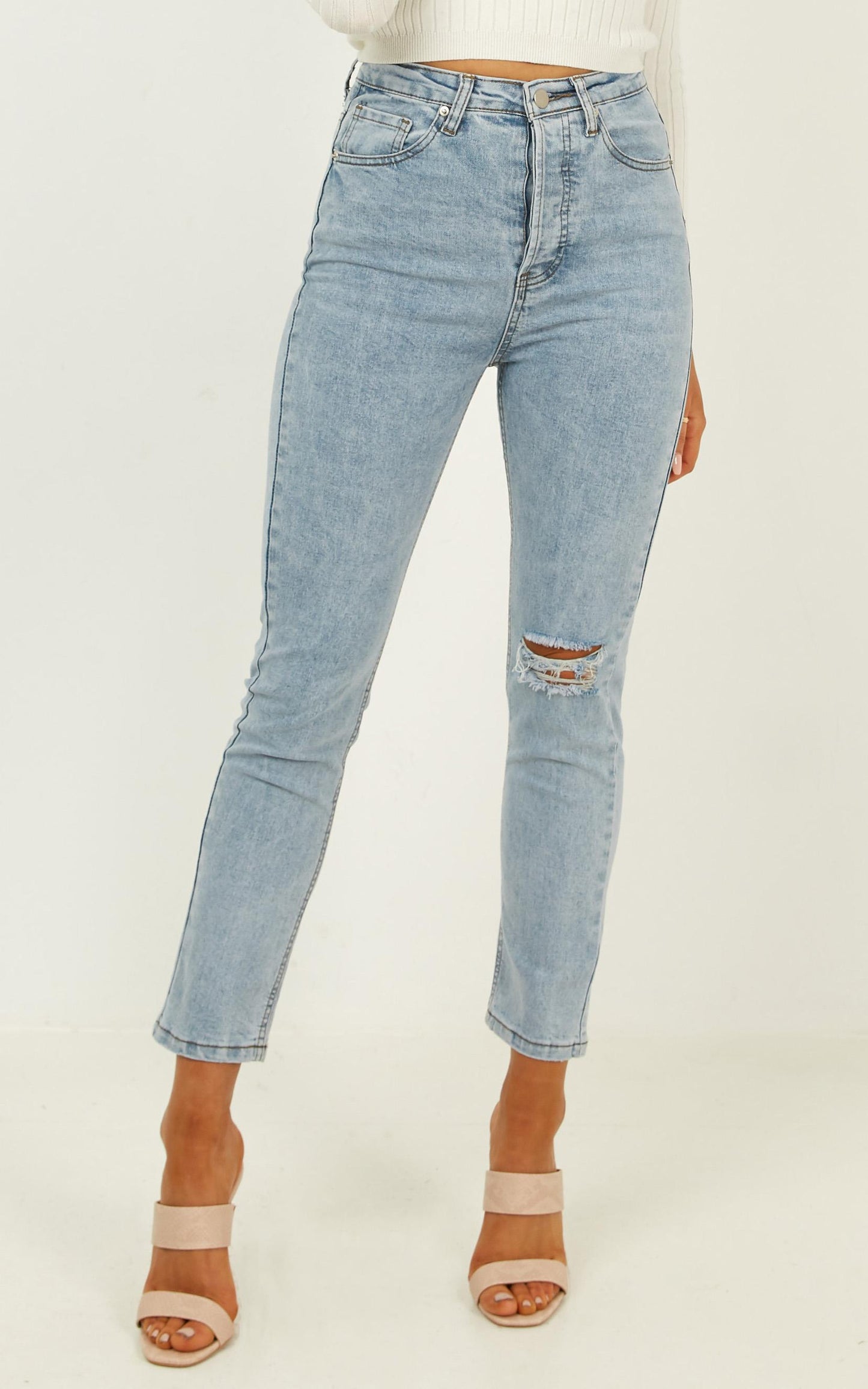 Jessie Jeans in light blue denim
