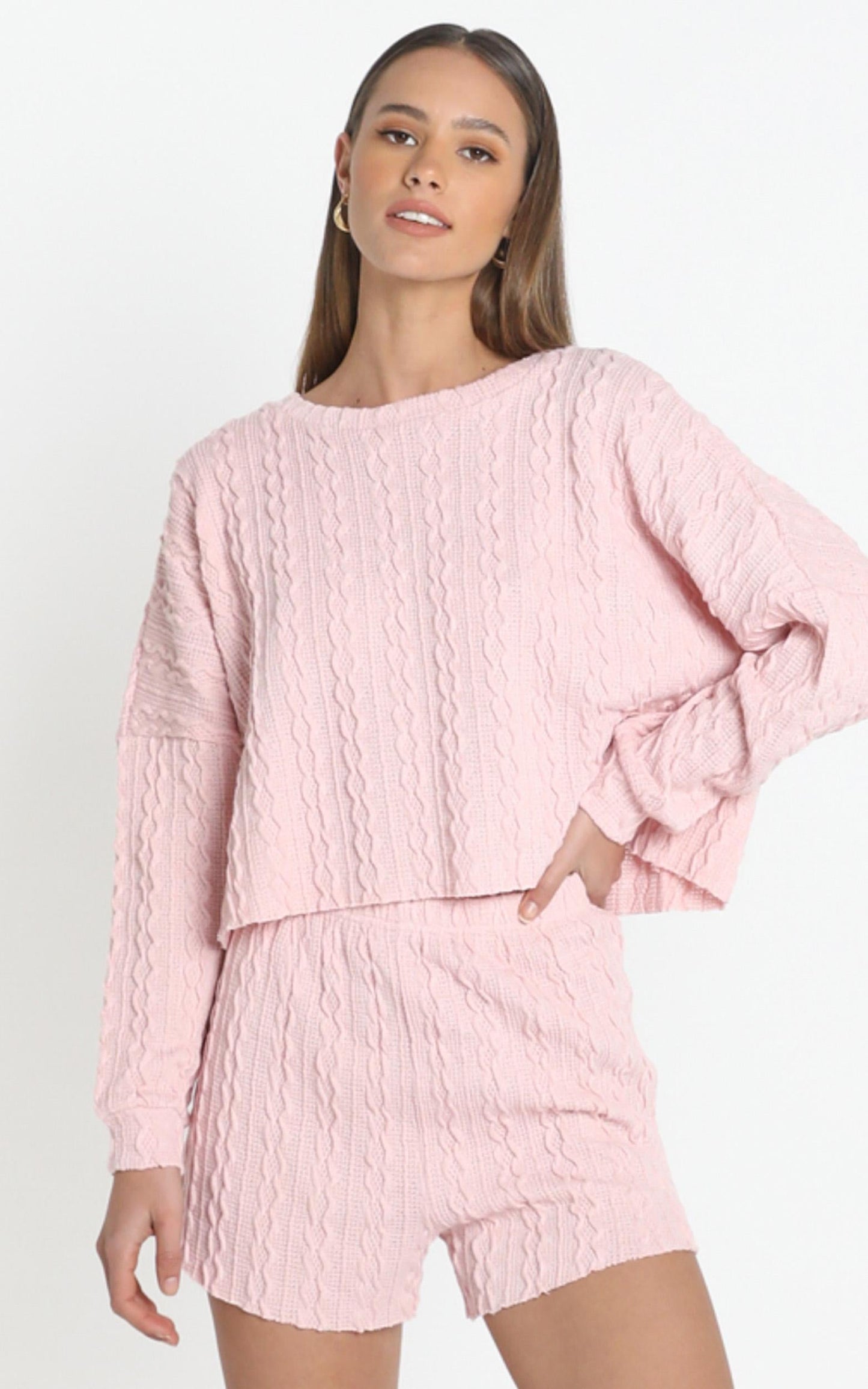 Kayle Two Piece Set in Pink