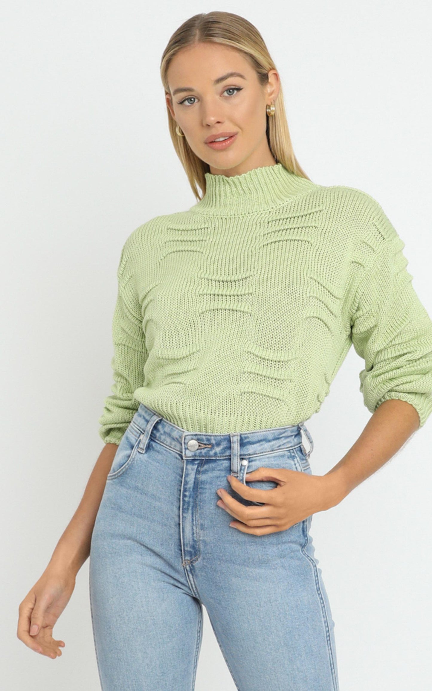 Laura Knit in Green