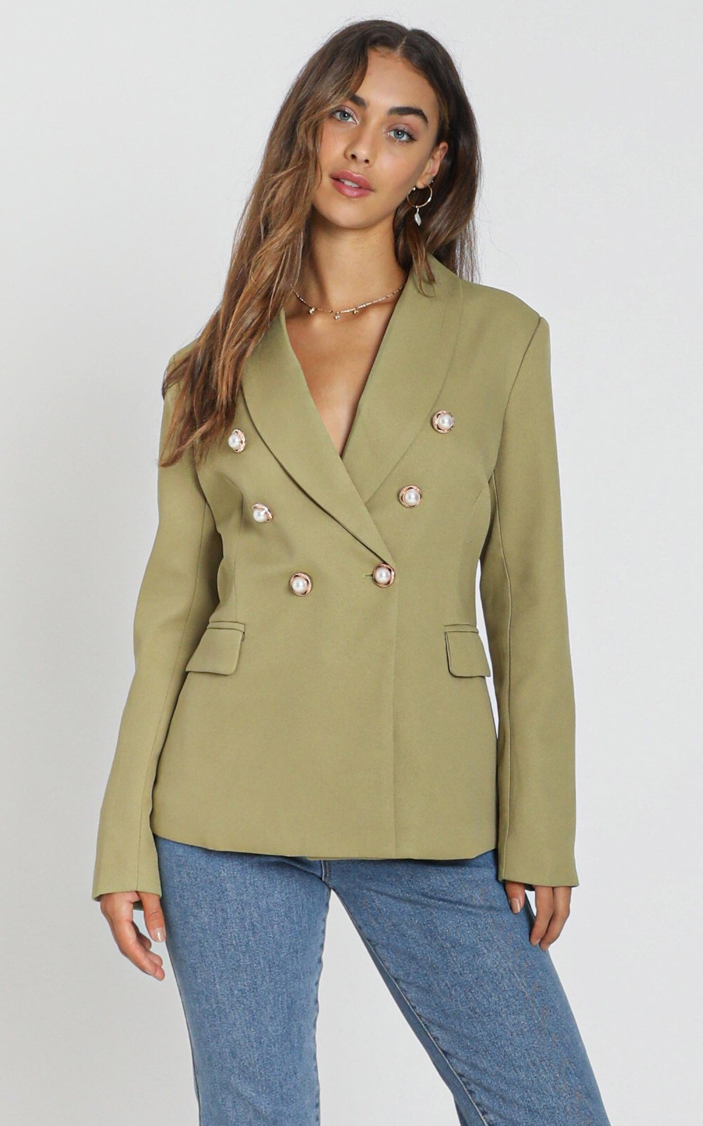 Lioness - The Kendall Blazer In Pistachio