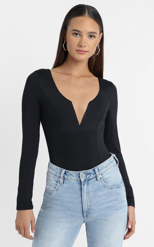Livy Bodysuit in Black