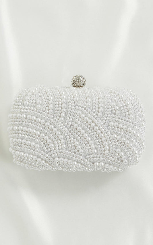 Love Fool Clutch In Pearl