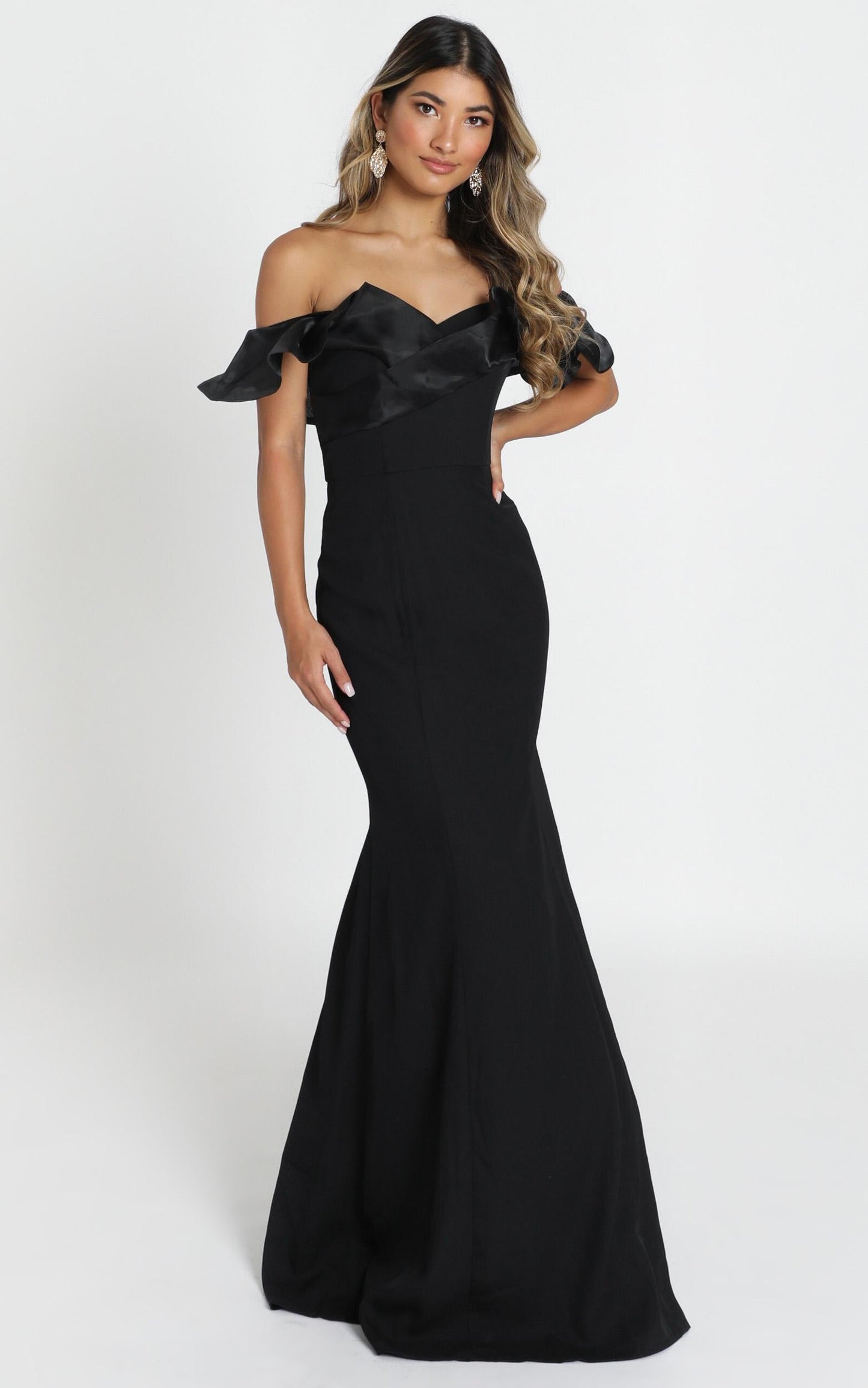 Madelyn Maxi Dress In Black