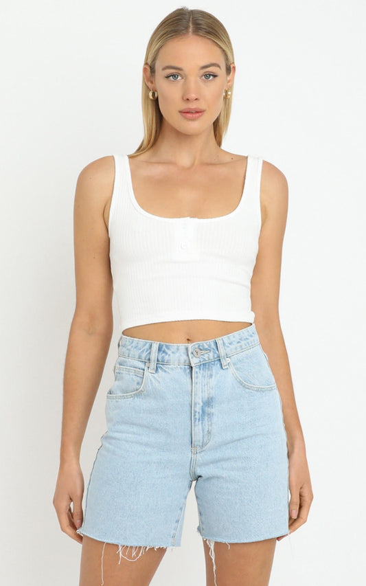 Miller Top in White