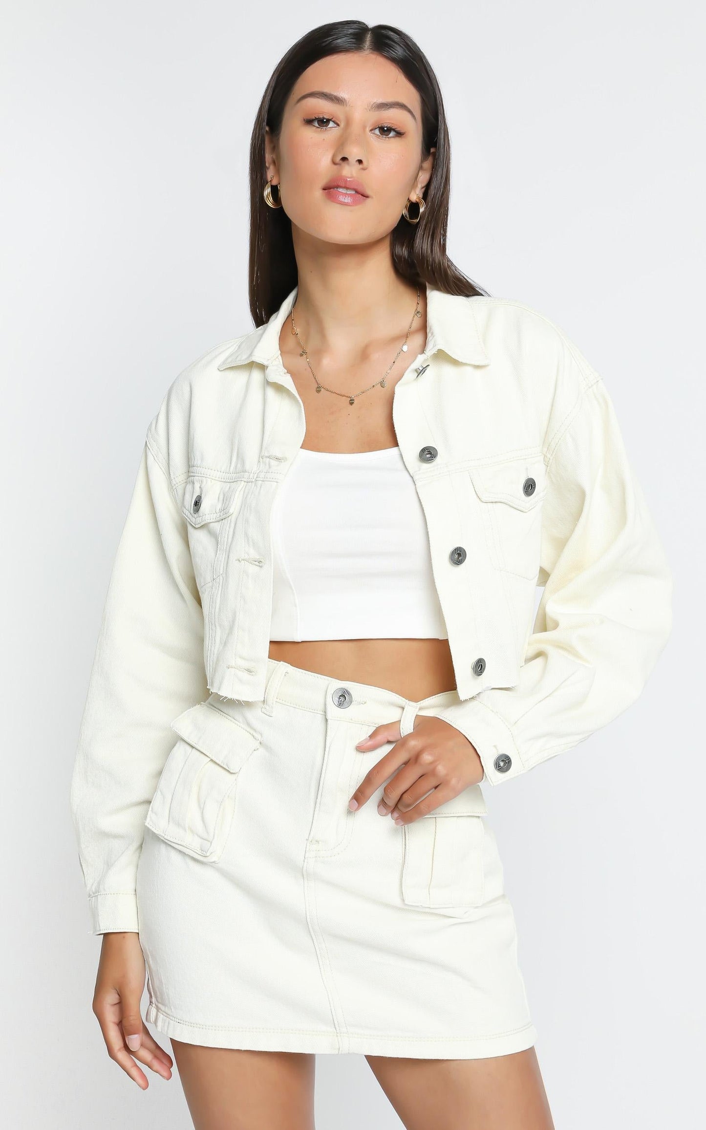 Milton Jacket in Ecru