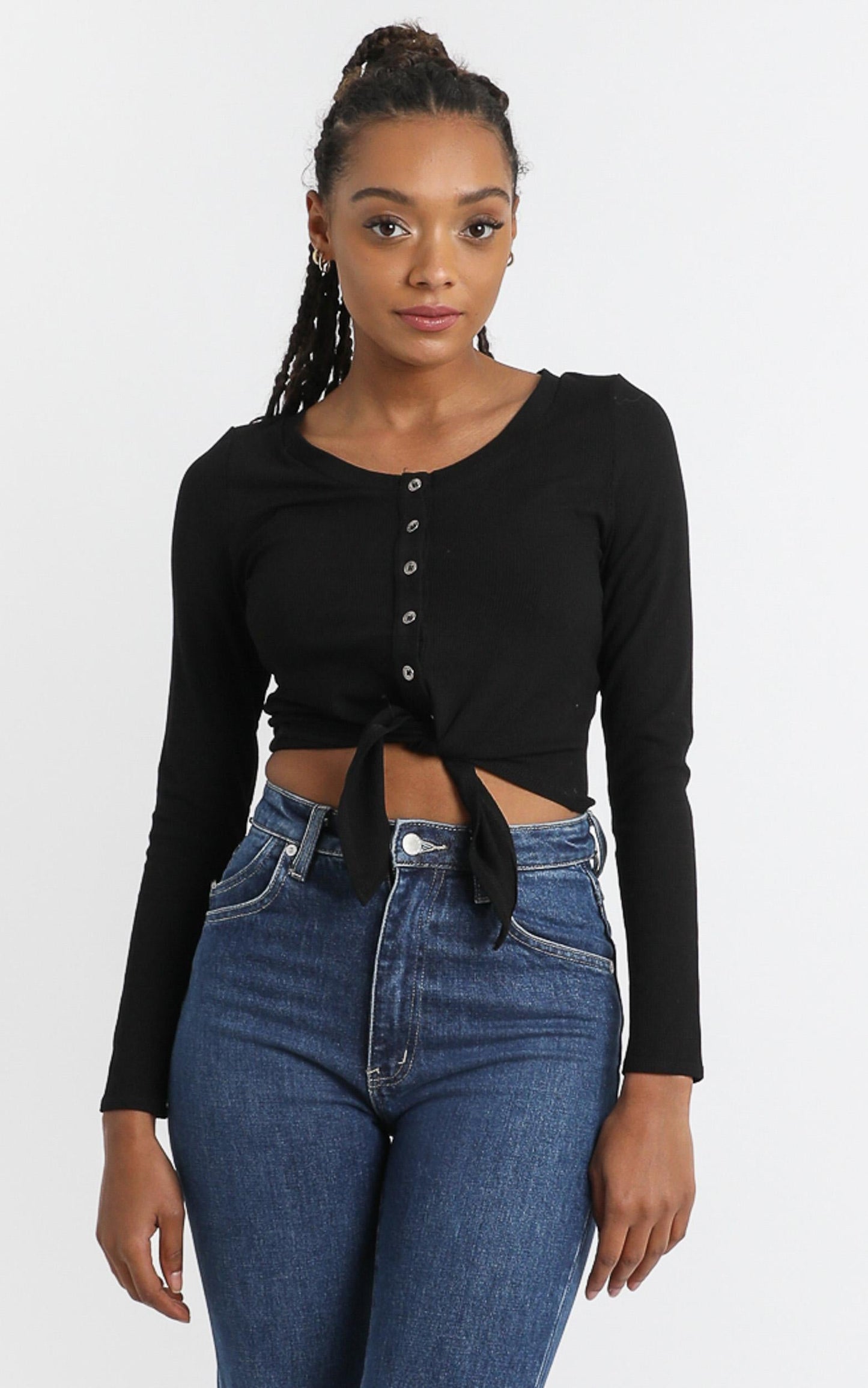 Nastasia Top in Black