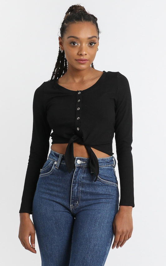 Nastasia Top in Black