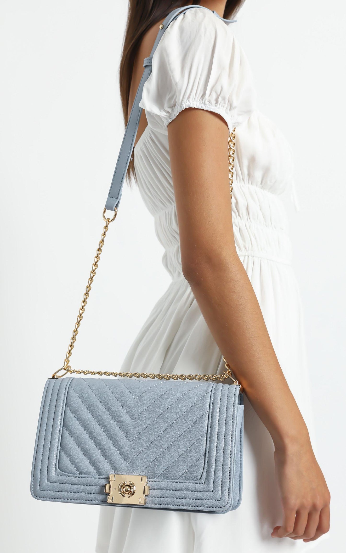 Ophelia Bag in Baby Blue